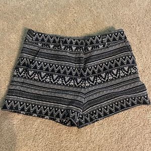 Loft blue/white shorts